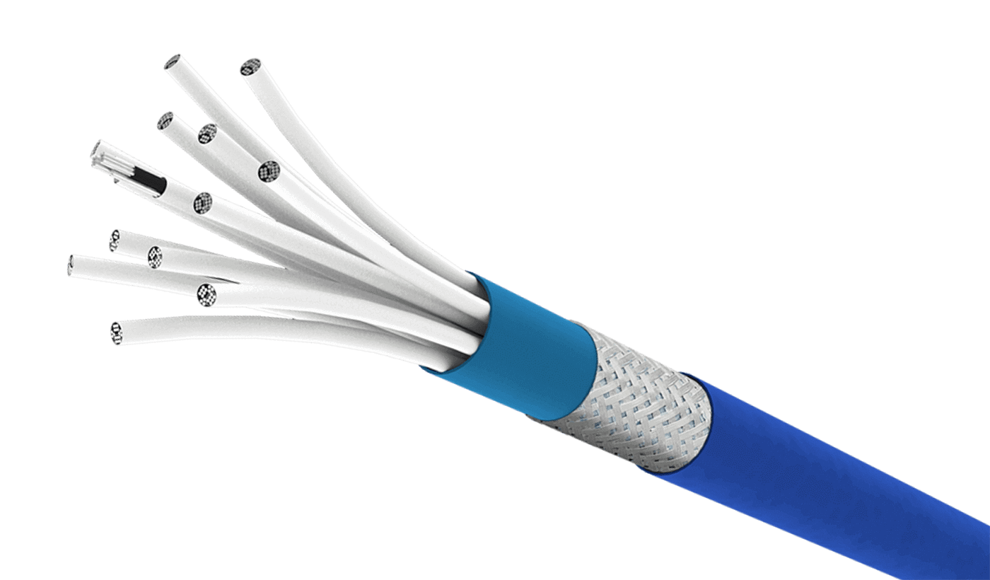 Special cables for industrial applications